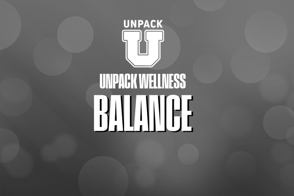 Unpack Wellness topic Balance